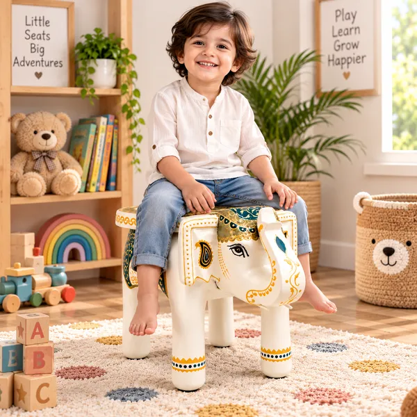 Hand-Painted_Elephant_Kids_Stool