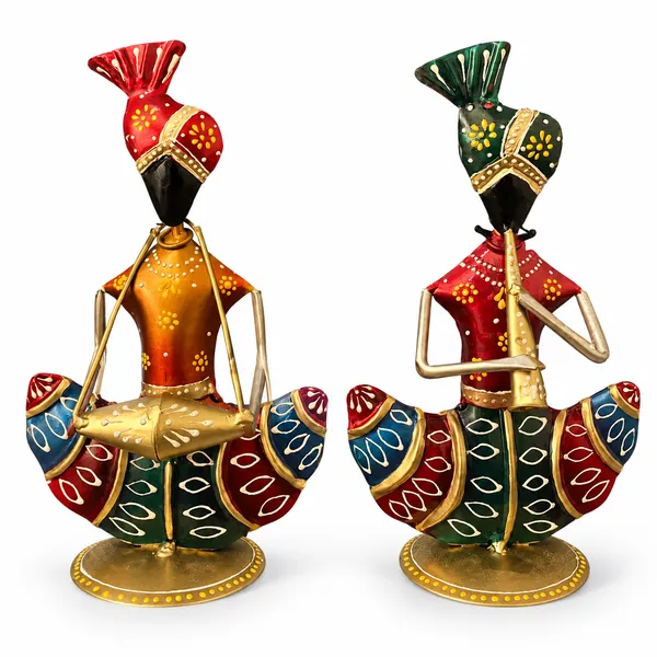 Multicolor_Metal_Figurine_Set_For_Home_Decor