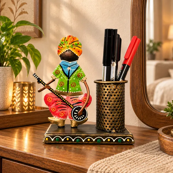 Multicolor_Metal_Pen_Stand_For_Office,_Study_Table