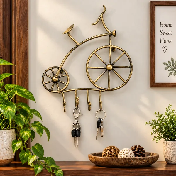 Gold_Wood_Key_Holder_For_Home,_Office