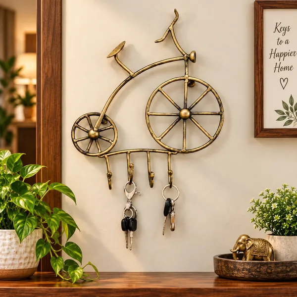 Gold_Wood_Key_Holder_For_Home,_Office
