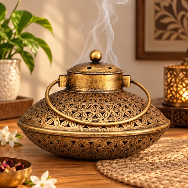 Gold_Metal_Incense_Burner_For_Pooja,_Home_Decor