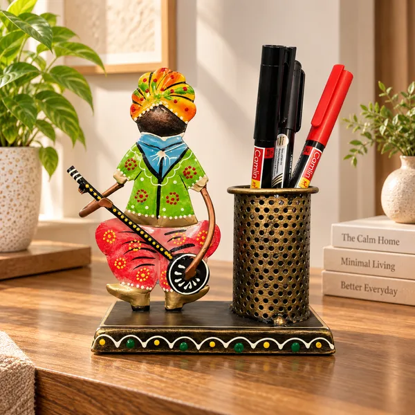 Multicolor_Metal_Pen_Stand_For_Office,_Study_Table