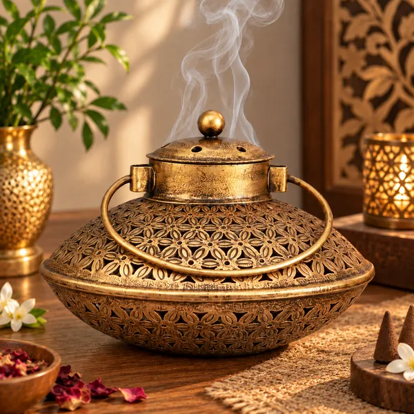Gold_Metal_Incense_Burner_For_Pooja,_Home_Decor