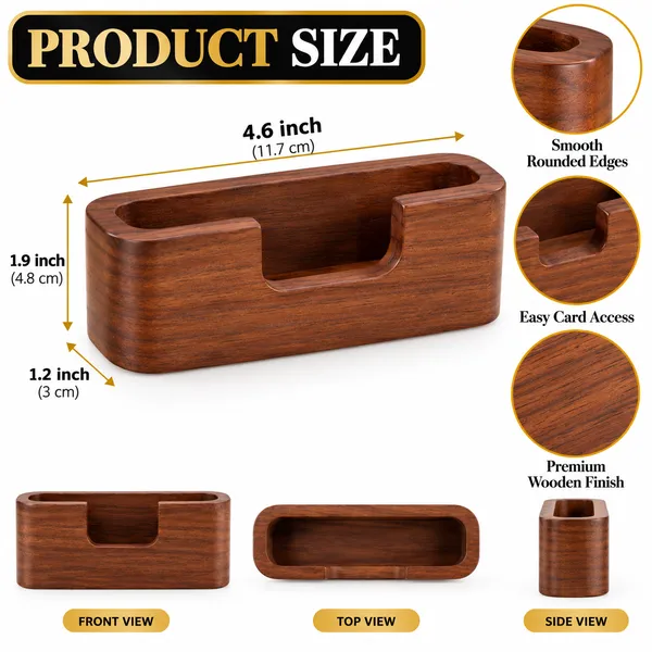 Brown_Wood_Card_Holder_For_Office,_Desk