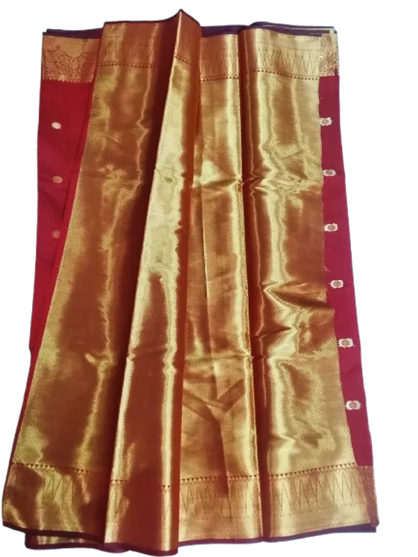 Red_Semi_Katan_Soft_Silk_Saree_Daily_Wear_For_Women