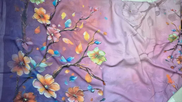 Purple_Crepe__Saree_Daily_Wear_For_Women