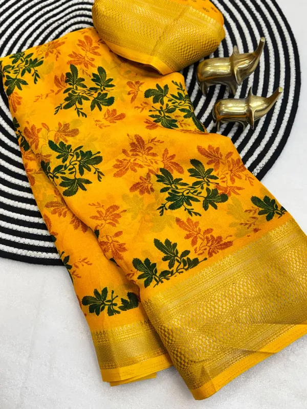Multicolor_Marshmallow_Fabric_Saree_Daily_Wear_For_Women