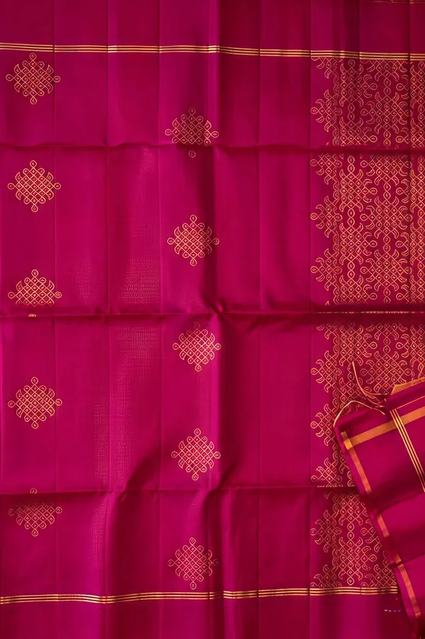 Pink_And_Gold_Semi_Chennai_Soft_Silk_Saree_Daily_Wear_For_Women