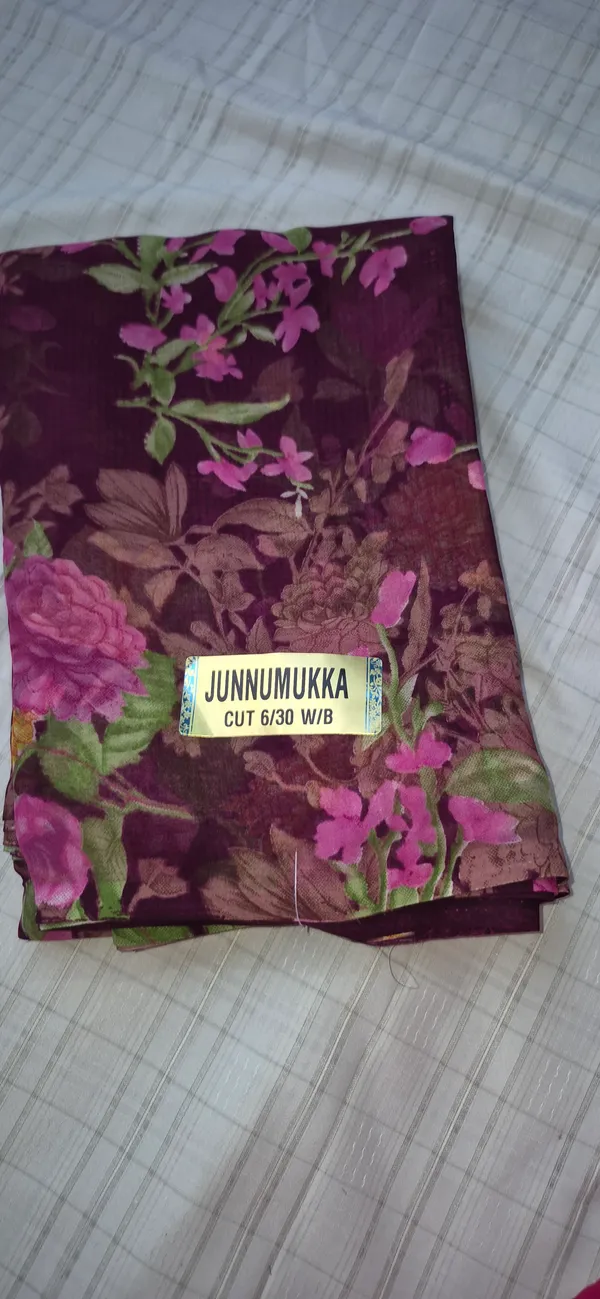 Maroon_Georgette_Saree_Daily_Wear_For_Women