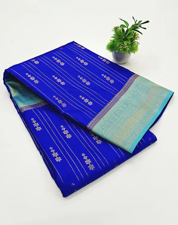 Multicolor_Semi_Chennai_Soft_Silk_Saree_Daily_Wear_For_Women