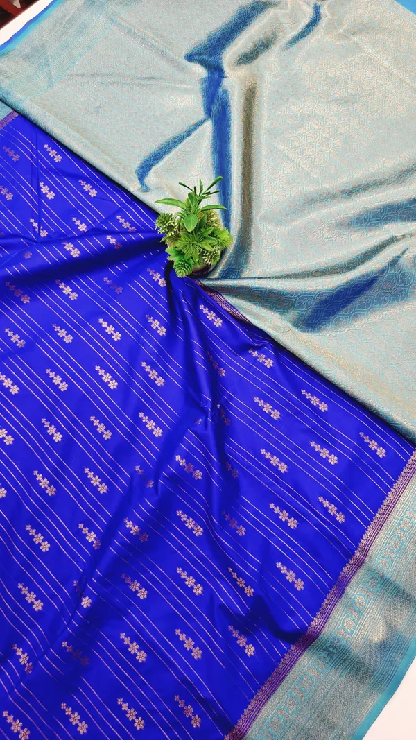 Multicolor_Semi_Chennai_Soft_Silk_Saree_Daily_Wear_For_Women