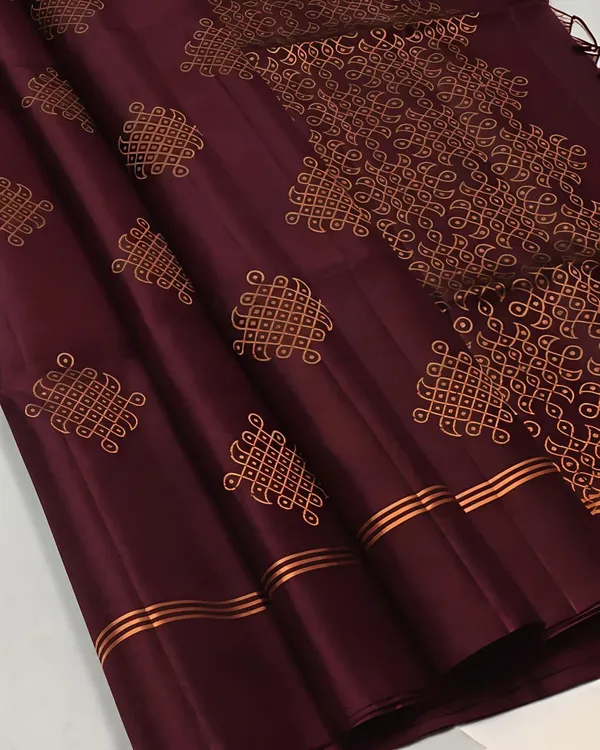 Coffee_Maroon_And_Gold_Semi_Chennai_Soft_Silk_Saree_Daily_Wear_For_Women