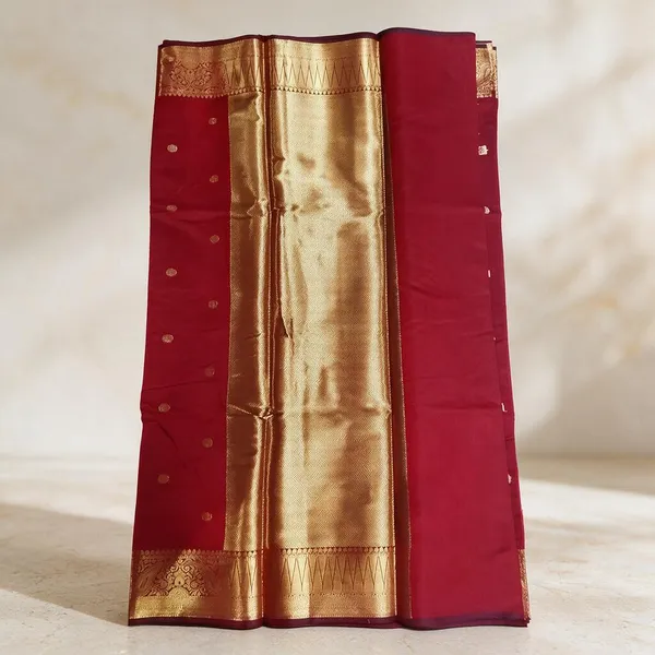 Red_Semi_Katan_Soft_Silk_Saree_Daily_Wear_For_Women