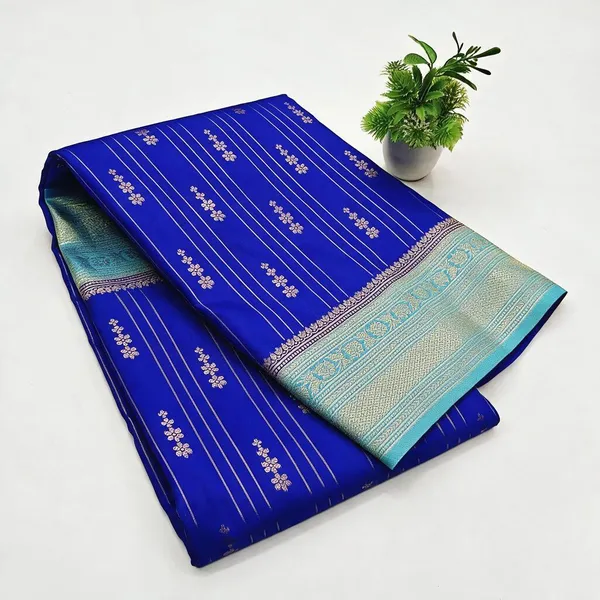 Multicolor_Semi_Chennai_Soft_Silk_Saree_Daily_Wear_For_Women