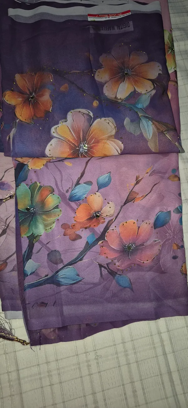 Purple_Crepe__Saree_Daily_Wear_For_Women