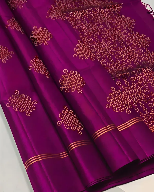 Deep_Purple_And_Gold_Semi_Chennai_Soft_Silk_Saree_Daily_Wear_For_Women