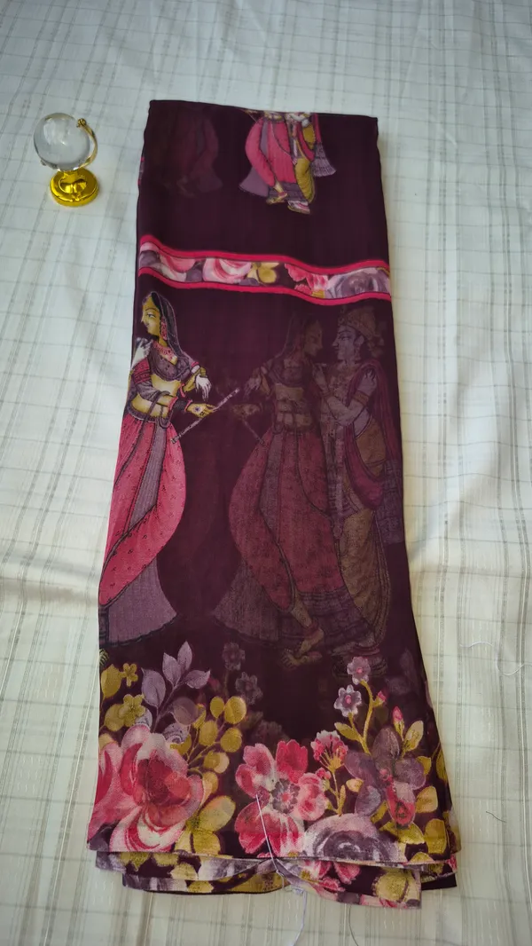 Black_Georgette_Saree_Daily_Wear_For_Women