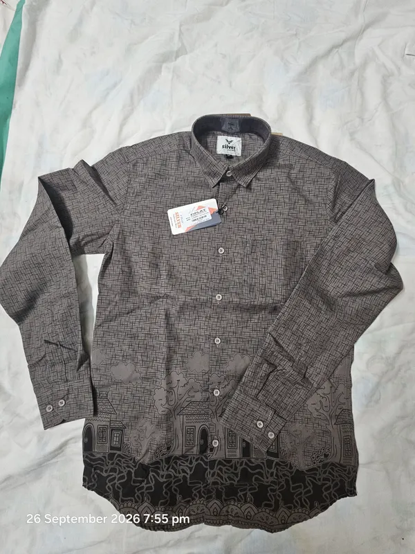 Grey_Cotton_Printed_Shirt_For_Men