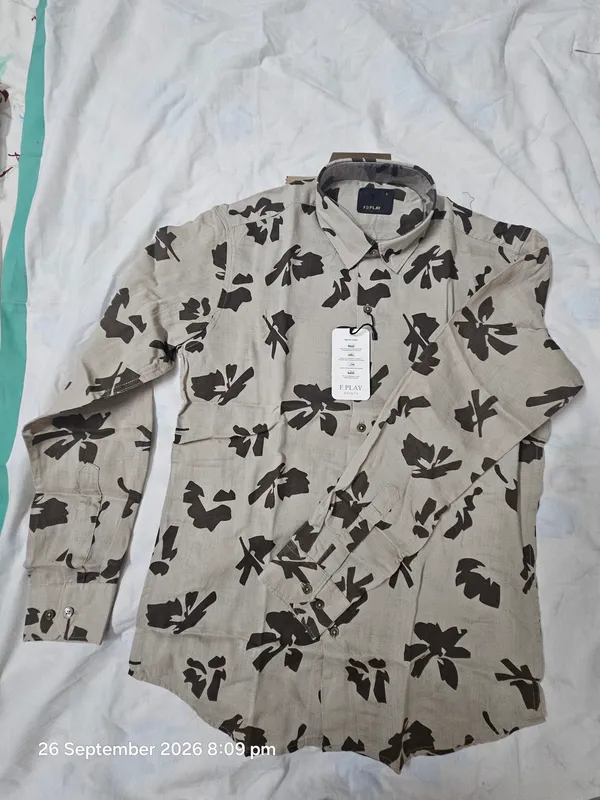 Ash_Grey_Cotton_Slub_Printed_Shirt_For_Men