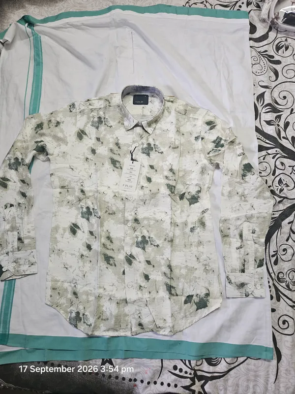 Ivory_Sage_Cotton_Printed_Shirt_For_Men