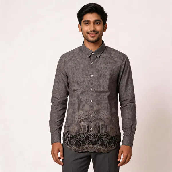 Grey_Cotton_Printed_Shirt_For_Men