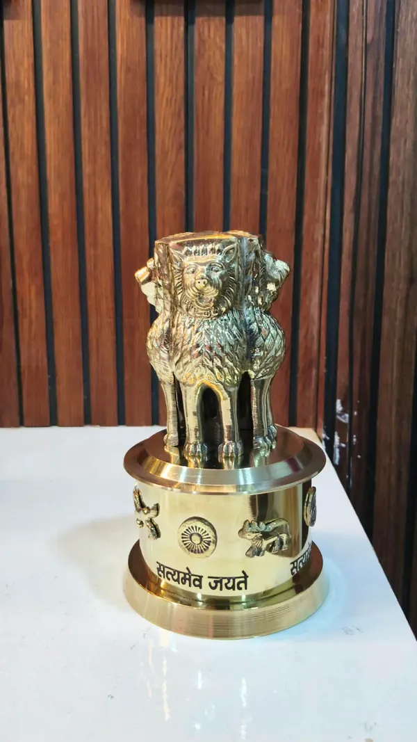 Metallic_Ashoka_Lion_Capital_Decorative_Showpiece