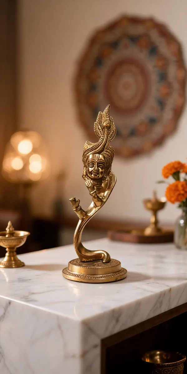 Golden_Tone_Krishna_Decorative_Idol