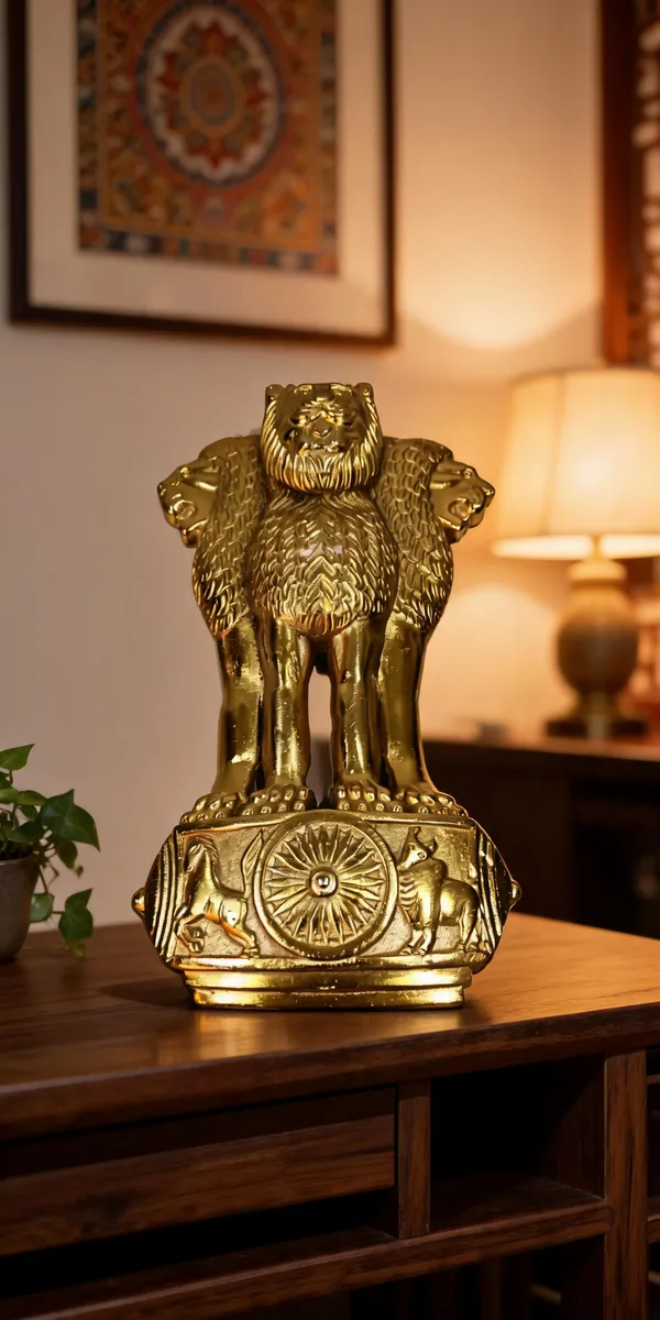 Gold-Tone_Hanuman_Idol