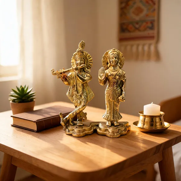 Golden_Finish_Radha_Krishna_Decorative_Idol_Set