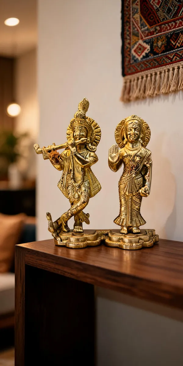 Golden_Finish_Radha_Krishna_Decorative_Idol_Set