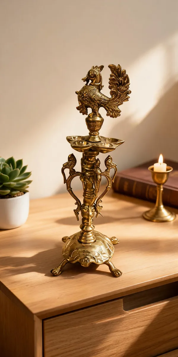 Brass_Traditional_Peacock_Design_Oil_Lamp