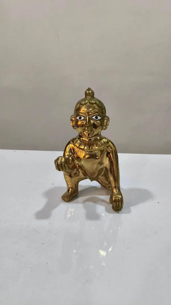 Gold_Tone_Bal_Krishna_Crawling_Idol