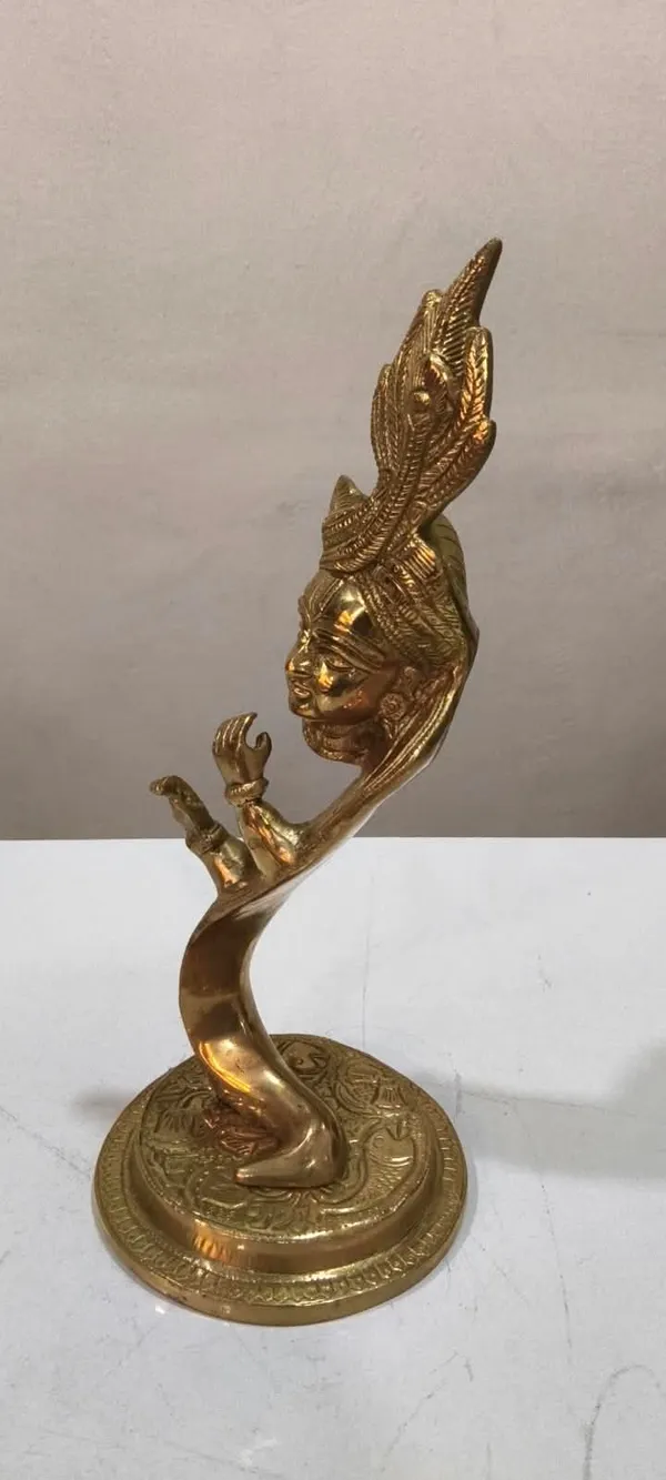Golden_Tone_Krishna_Decorative_Idol