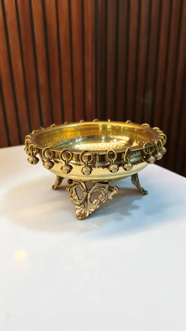 Brass_Traditional_Bell_Embellished_Urli_Bowl