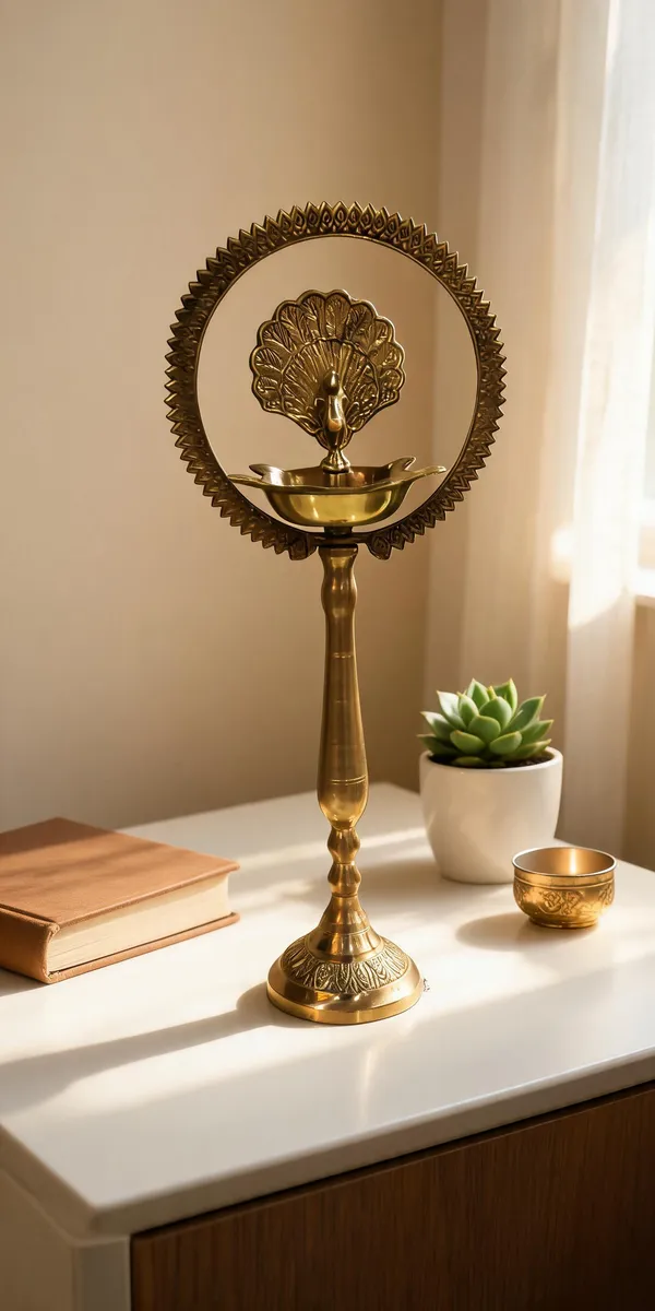 Brass_Traditional_Peacock_Design_Standing_Diya_Lamp