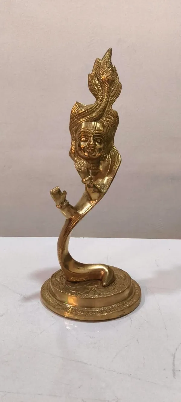 Golden_Tone_Krishna_Decorative_Idol
