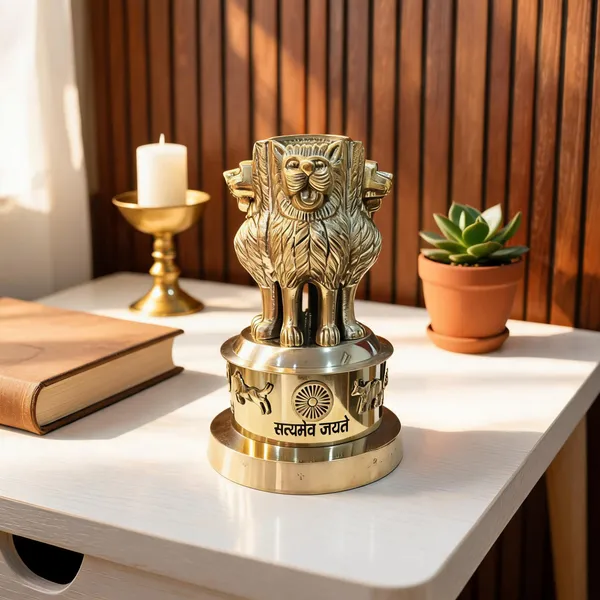 Metallic_Ashoka_Lion_Capital_Decorative_Showpiece