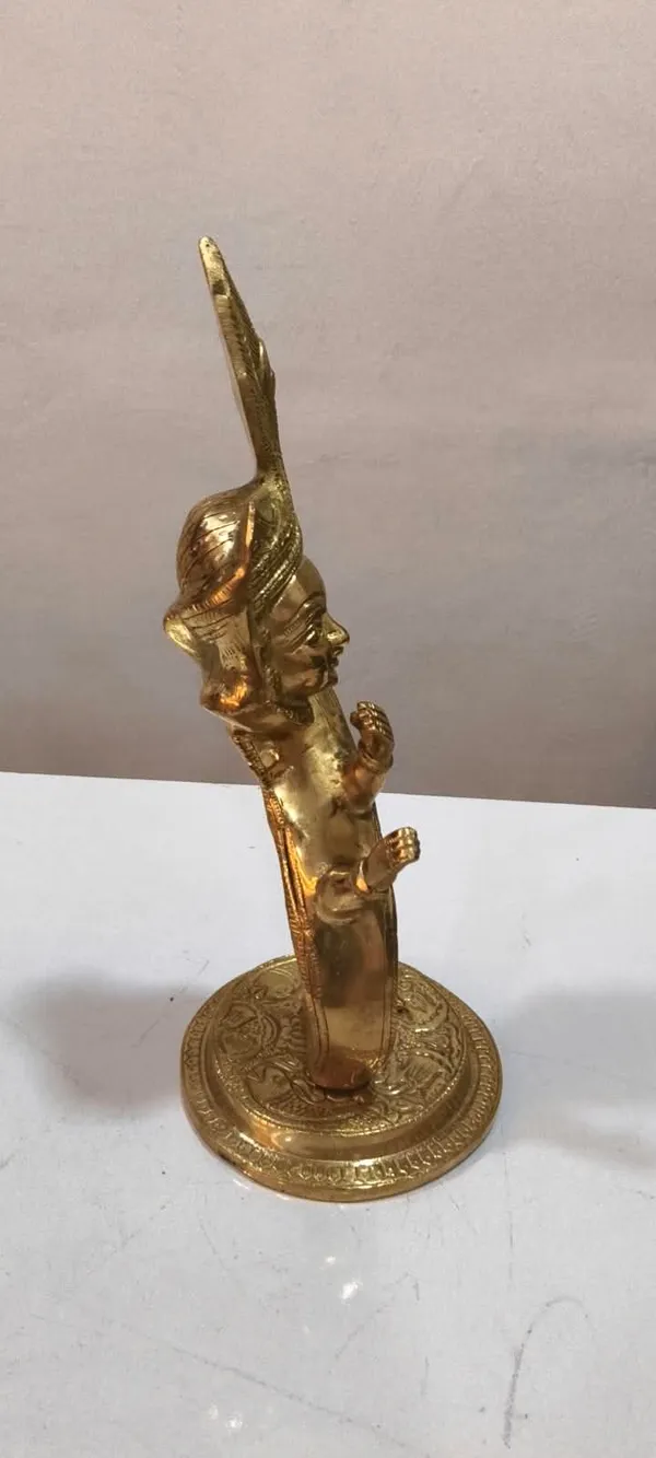 Golden_Tone_Krishna_Decorative_Idol