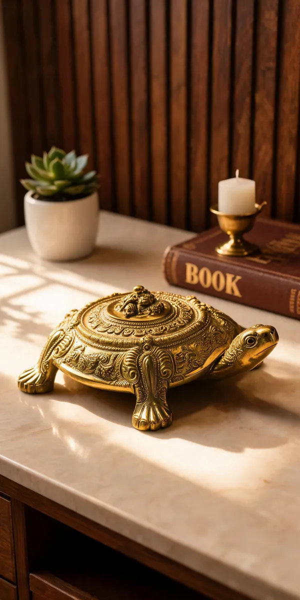 Gold_Finish_Ornate_Turtle_Decorative_Showpiece