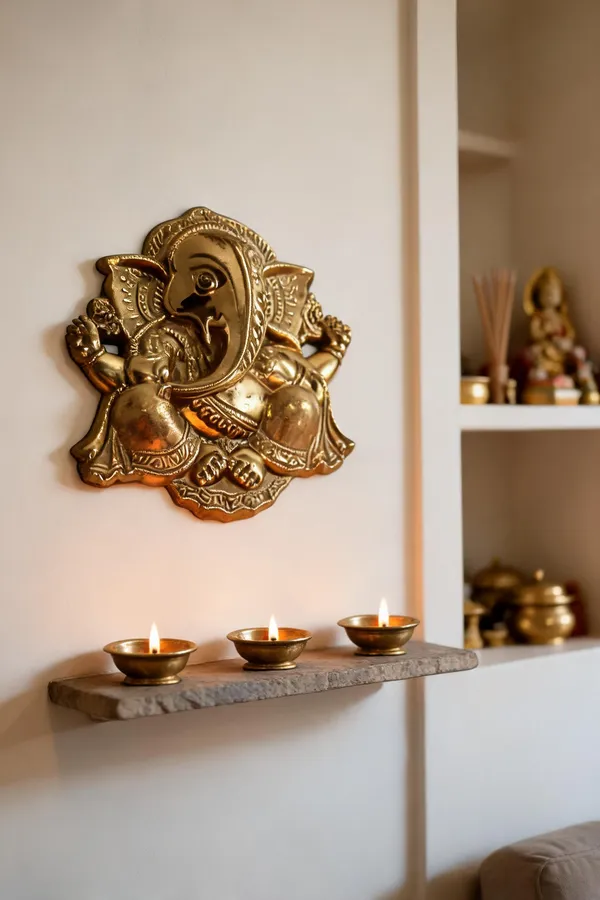 Gold_Tone_Traditional_Ganesha_Decorative_Wall_Plaque