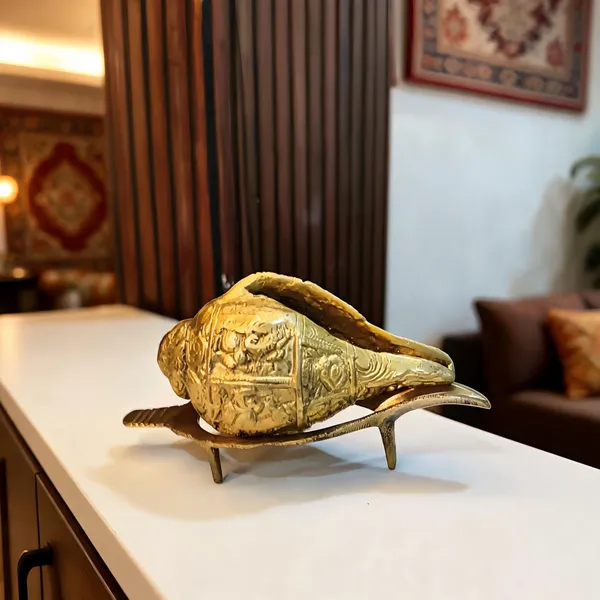 Metal_Ornate_Conch_Shell_Decorative_Showpiece
