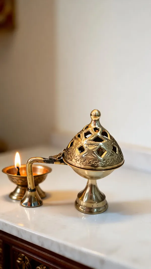 Brass_Traditional_Perforated_Incense_Burner