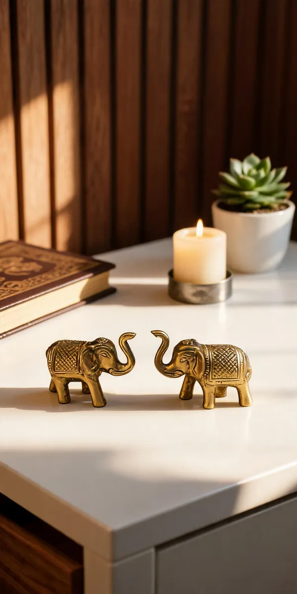 Brass_Traditional_Elephant_Figurine_Set
