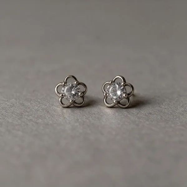 925_Silver_Stud_Earrings_For_Women