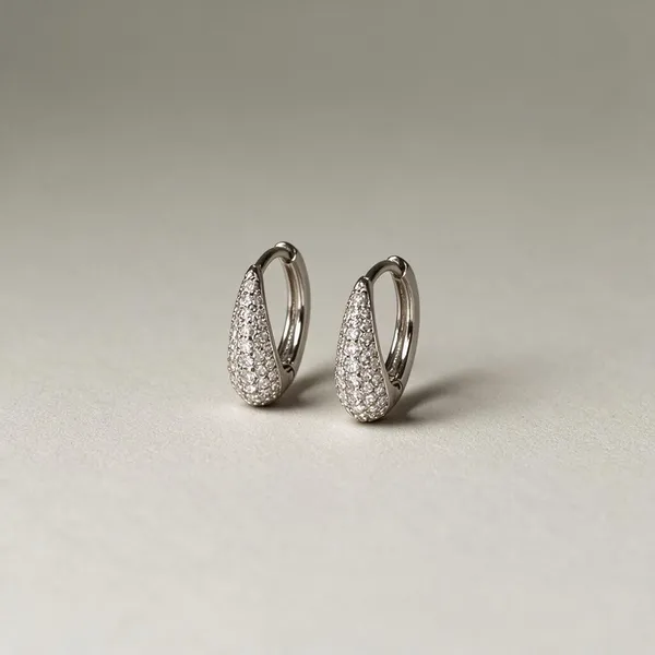 925_Silver_Hoop_Earrings_For_Women