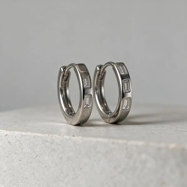 925_Silver_Hoop_Earrings_For_Women