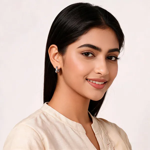 925_Silver_Hoop_Earrings_For_Women