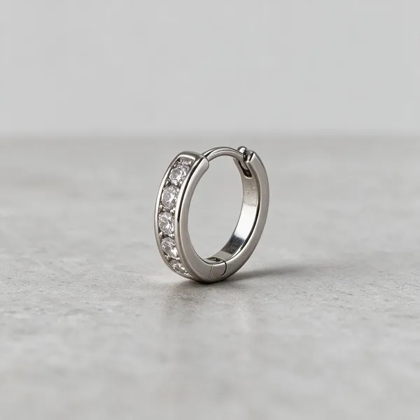 925_Silver_Single_earring_For_Unisex