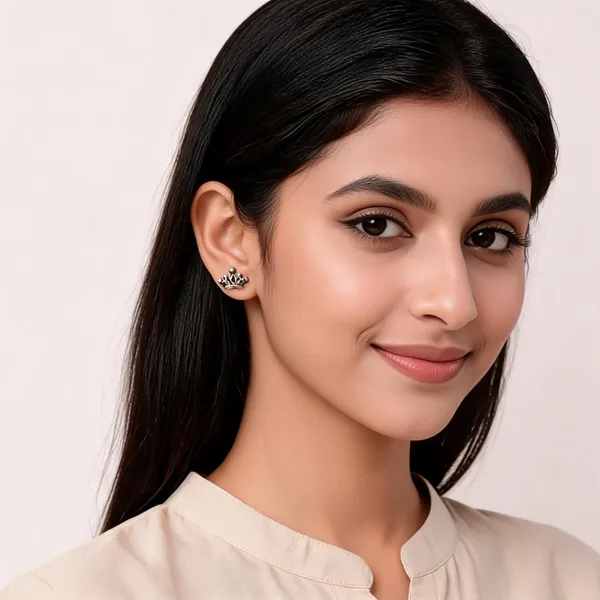 925_Silver_Stud_Earrings_For_Women
